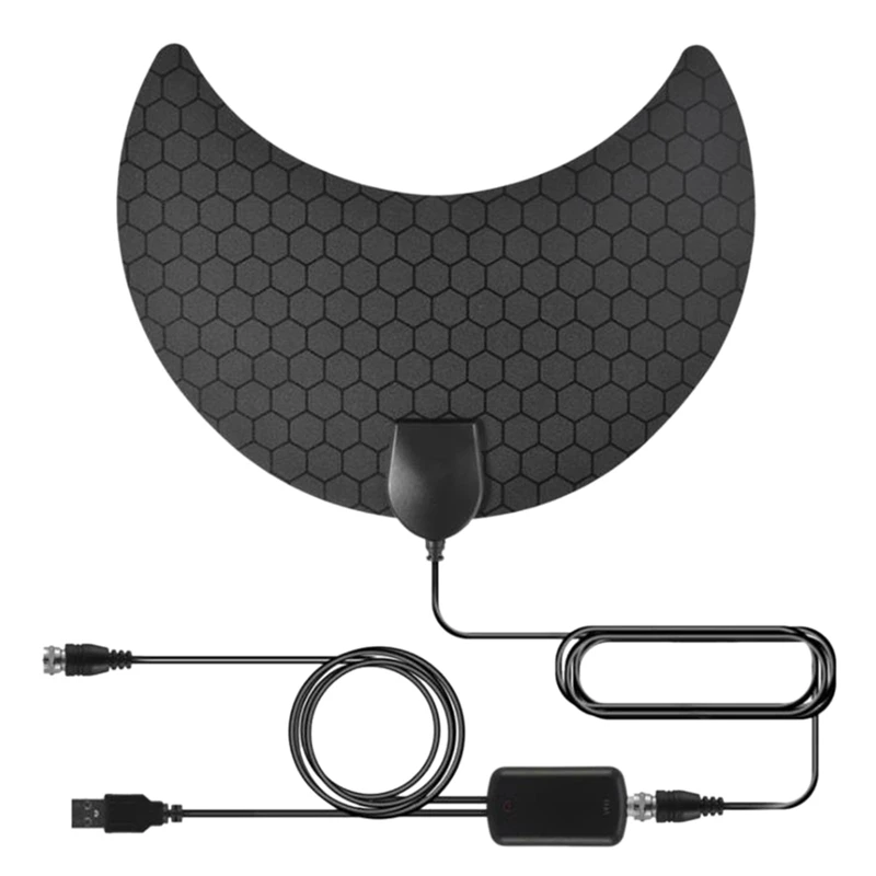 

4K Digital High-Definition TV Antenna with Long-Distance Signal Booster Indoor Digital Terrestrial Wave TV Receiver