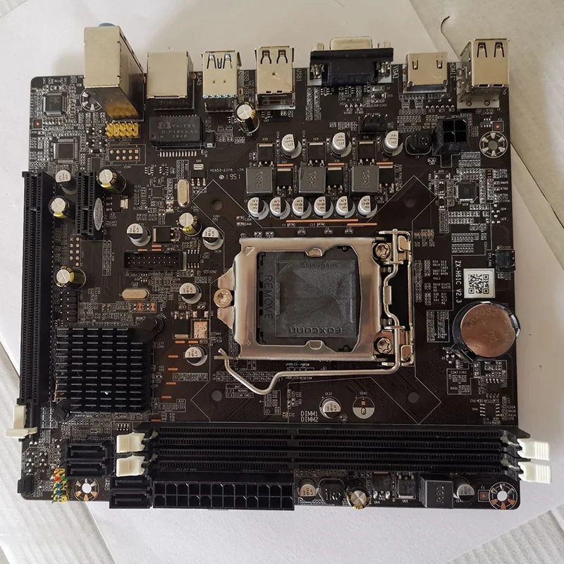 Материнская плата B75 LGA1155 для настольного компьютера с SATA 2 0 USB 3 DDR3 dims 16G