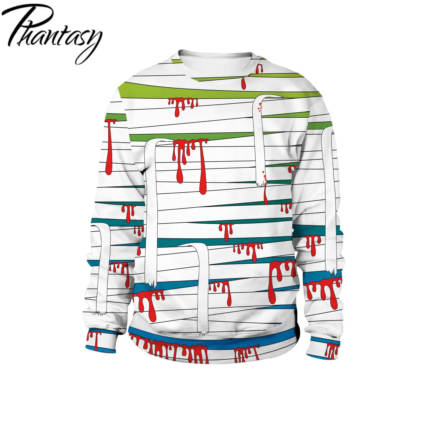 Костюм для косплея Phantasy 2021 пуловер с принтом длинным рукавом взрослых осени и