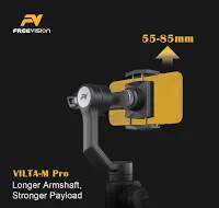 Freevision VILTA M Pro 3 осевой портативный монопод с шарнирным замком для смартфонов iPhone X