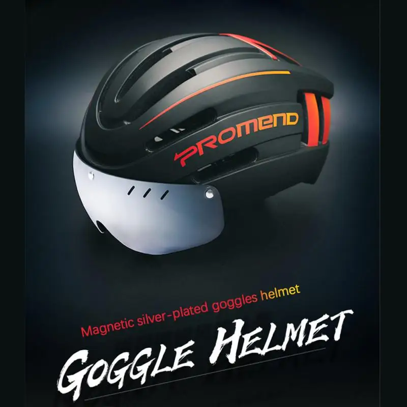 

Велосипедный шлем с Eyesprotection Объективы задней Предупреждение светильник EPS/ПСВ (Профессиональное исполнение интегрированная формовка прои...