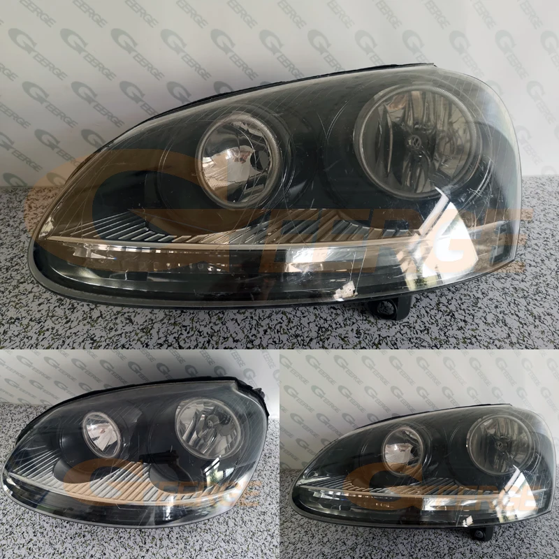 Для VOLKSWAGEN VW golf 5 V mk5 2004 2005 2006 2007 2008 2009 отличное Ультра яркое освещение CCFL ангельские глазки комплект halo кольца