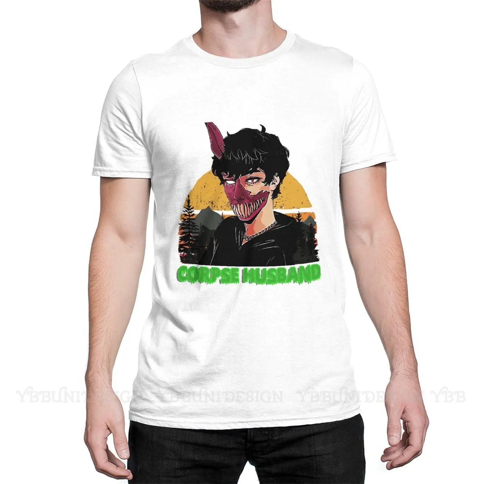 

Anime Corpse Husband Comic New Arrival T-Shirt Look Like Men Design Crewneck Cotton O NECK Short Sleeved Adult Shirt