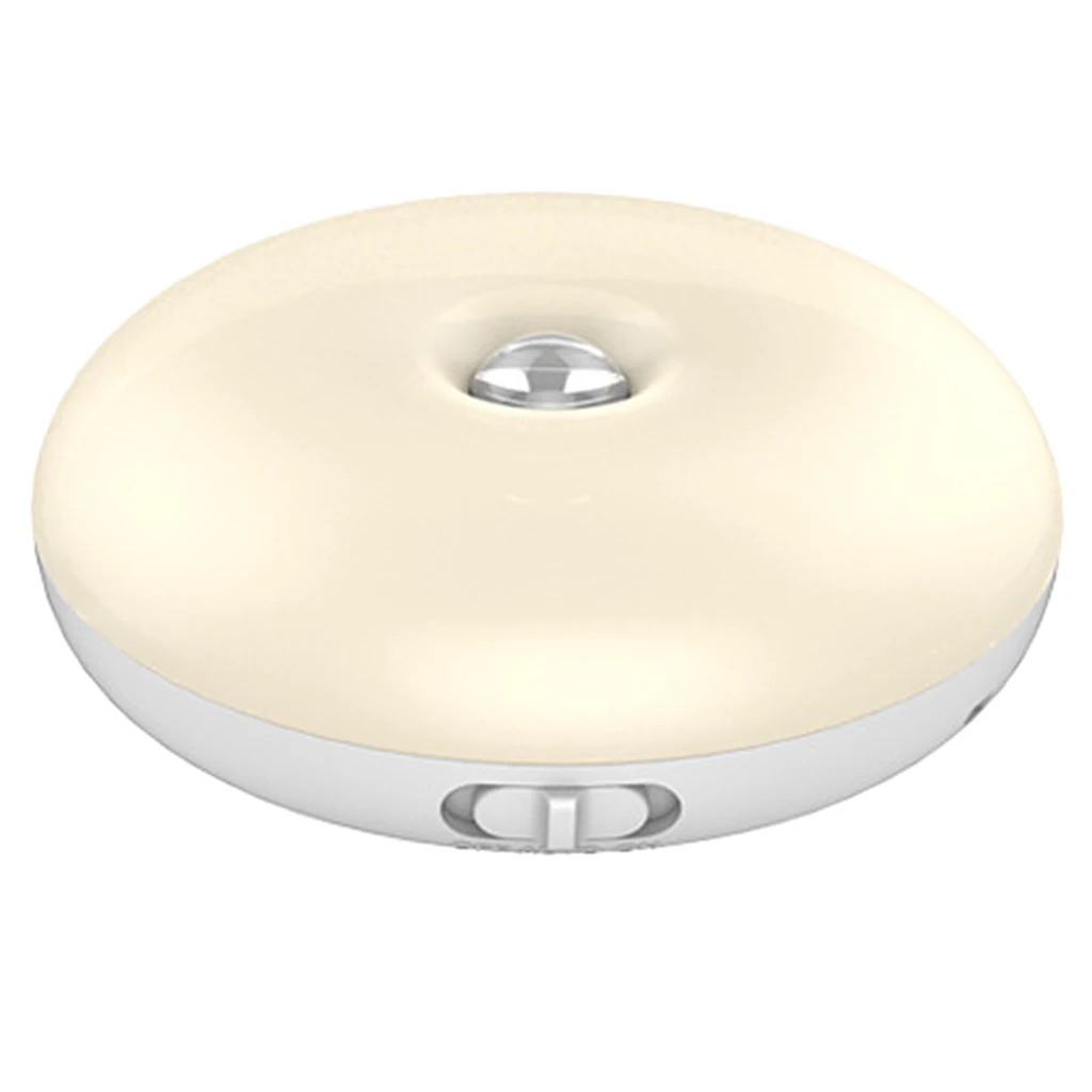 

Motion Sensor Light Induction Night Light Stair Closet Light USB Rechargable LED Night Lamp for Bedroom Living Room