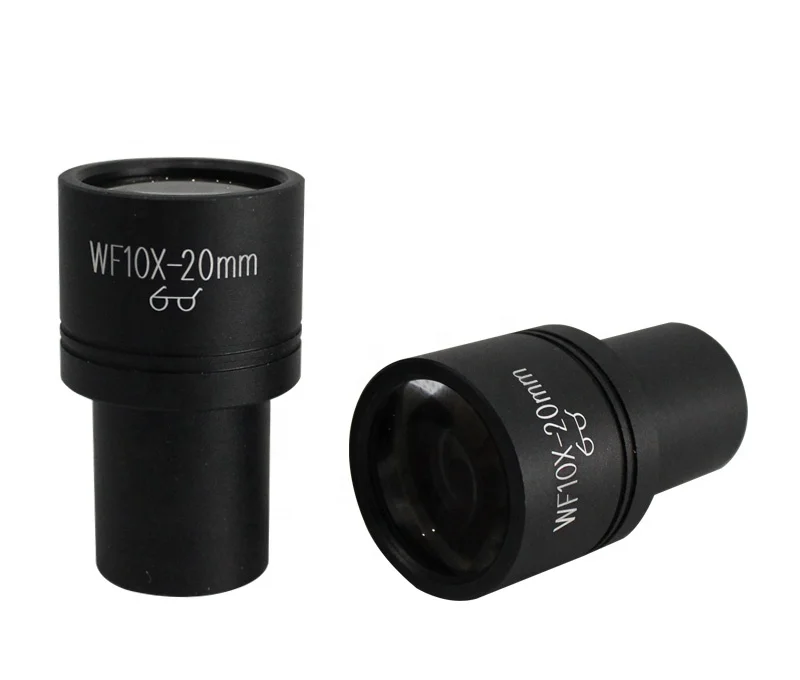 

WF 10X 20mm Micrometer Eyepiece for Metallurgical/ Biological Microscopes 23.3mm with Scale and Reticle