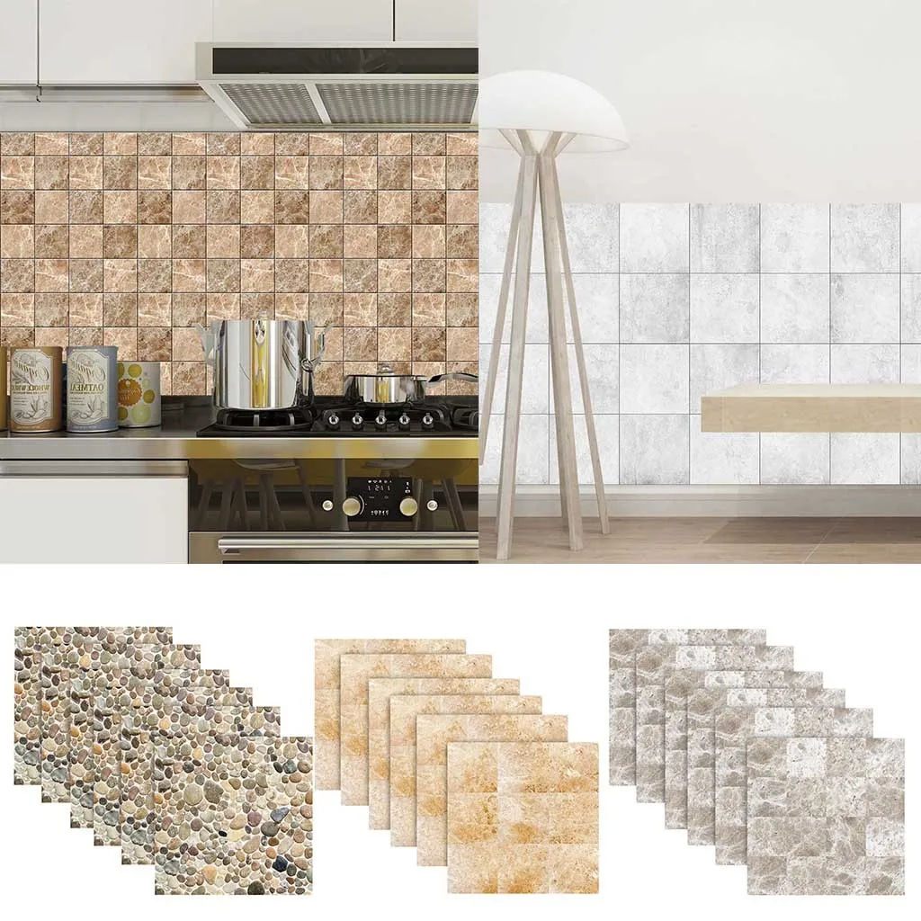 Самоклеящиеся 3d наклейки на стену имитация европейских геометрических наклеек