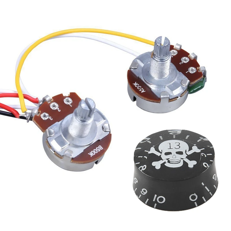 E гитара регулятор скорости громкости черный с гитарой Предварительно проводной