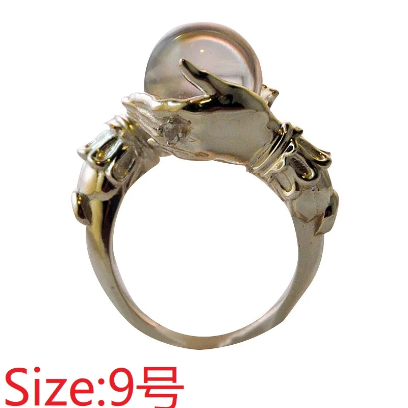 Винтажное кольцо с бусинами на удачу для влюбленных Женщин характерное свадьбы