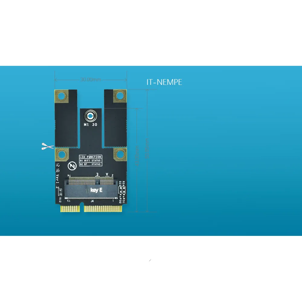 Адаптер NGFF M.2 для Intel AX200 8265 7260 8260 9260 3165|Сетевые карты| |