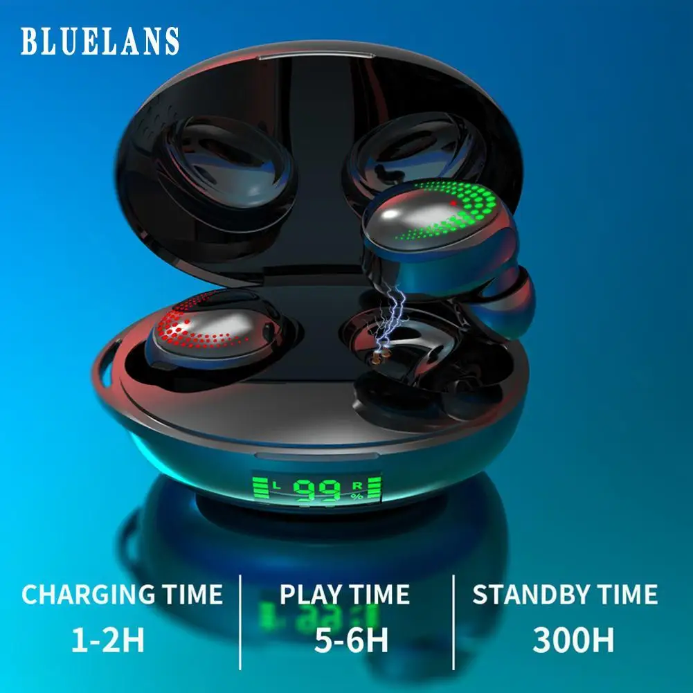 

for Android iOS Phone K1 TWS Bluetooth 5.0 Headset In-Ear Smart-Touch Waterproof Wireless Earphones Stereo Music Earbuds Headset