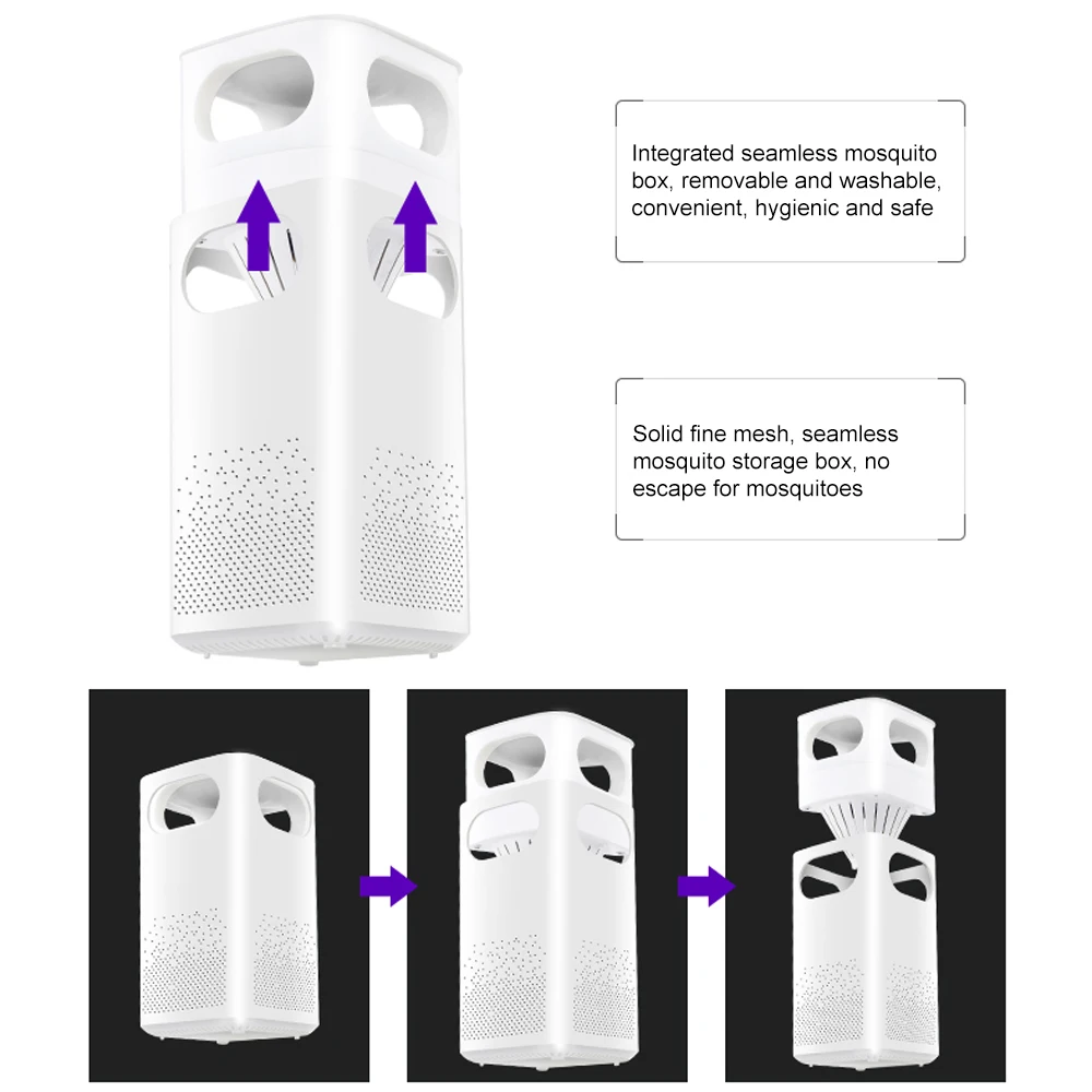 Домашнее устройство для уничтожения насекомых Электронная ловушка комаров