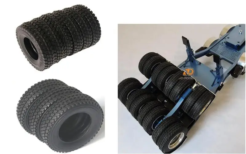 1 7 дюймов 21x7 5/86 мм трактор JDM Drage шины для прицепа Tamiya полу грузовик король хаулер