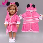 Кукольная одежда подходит для большой куклы 45 см, платье и шапка для девочек 18 дюймов, кукла для девочек, подарки на день рождения, игрушки