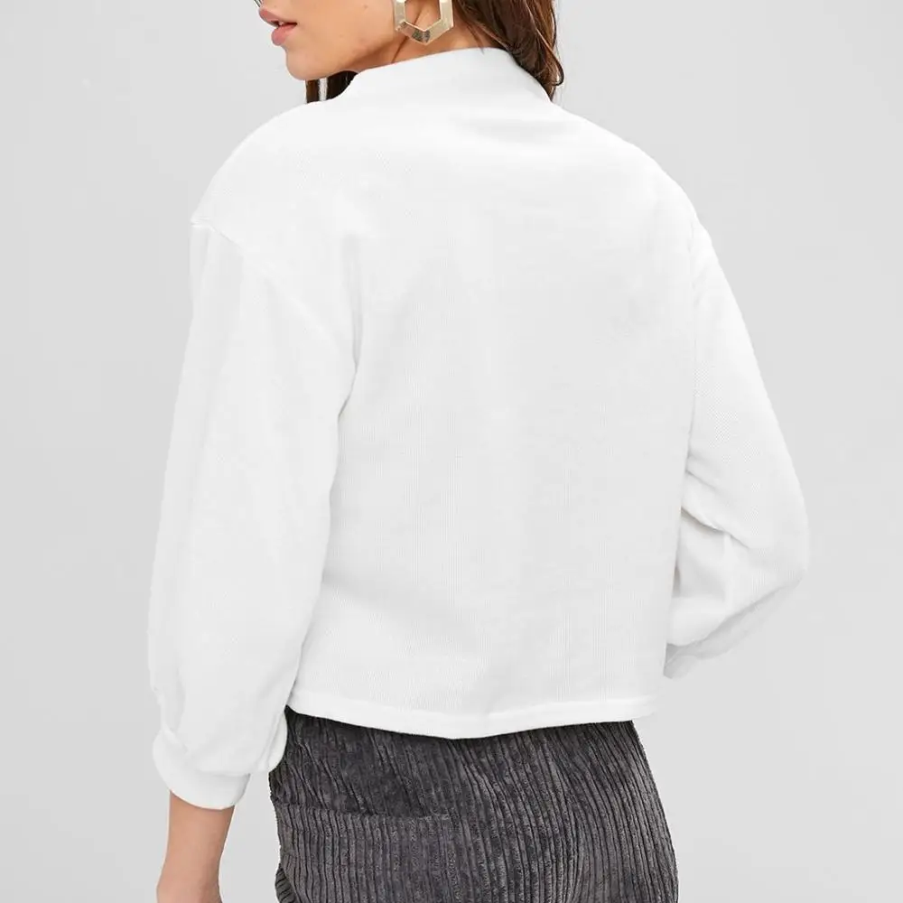 Новинка модная Осенняя толстовка Женский пуловер в стиле пэчворк с длинным