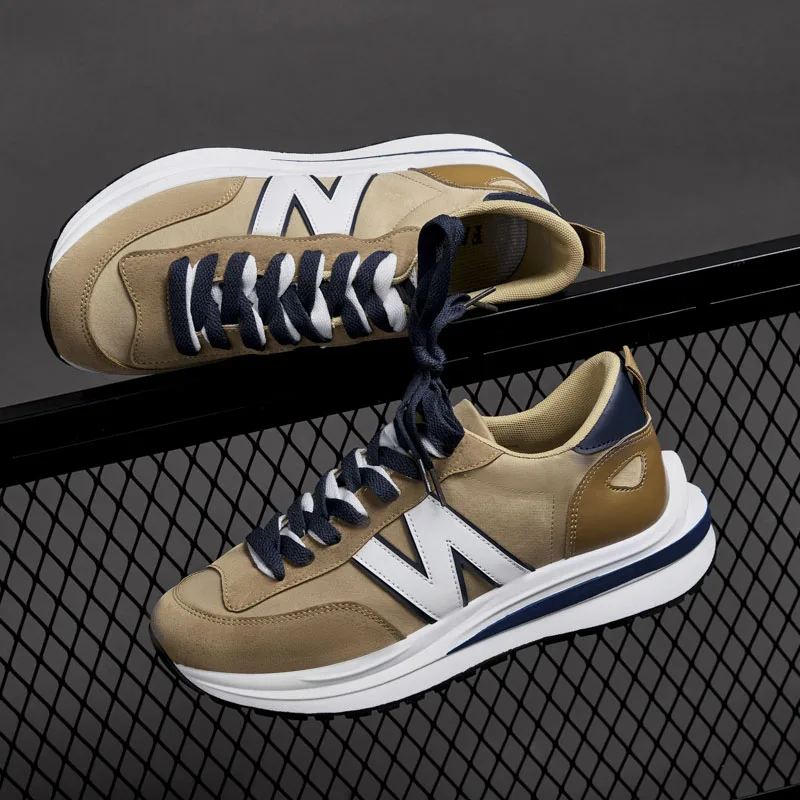 

New men's shoes adult breathable mesh sports shoes men's casual shoes fashion lace-up men's running shoes Zapatillas Deportiva