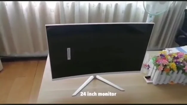 

32 inch bigger curved screen HD led monitor computer desktop cpu monitor pc wholesale 144Hz