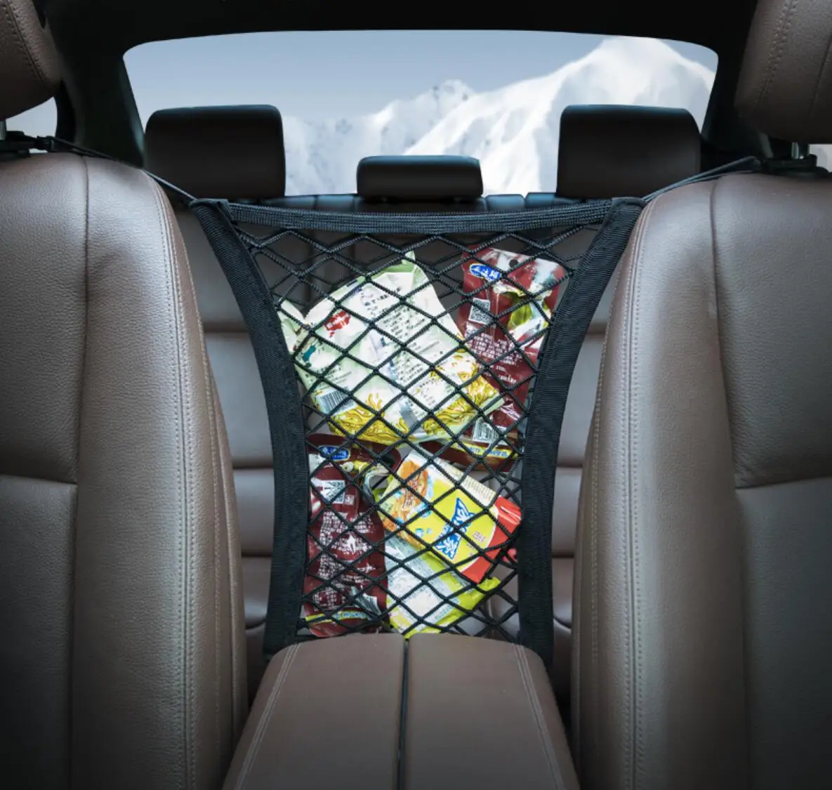 Автомобильный Органайзер сетчатый багажник для хранения товаров ford mustang alfa romeo