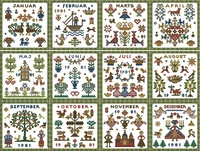 happy calendar 74 58 cross stitch sets counted cross stitch cross stitch kits embroidery needlework sets