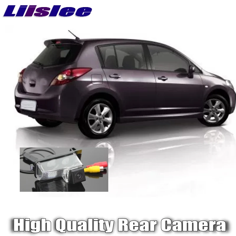 Автомобильная камера заднего вида LiisLee для Nissan Tiida Latio Hatchback C11 2004 ~ 2012 с функцией