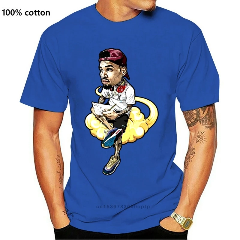 

Новые футболки в стиле хип-хоп, певец Крис, коричневый, 3D, летние повседневные короткие футболки в стиле хип-хоп (9)