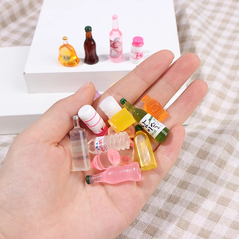 10 шт./пакет милый кукольный домик из смолы в случайном стиле имитация