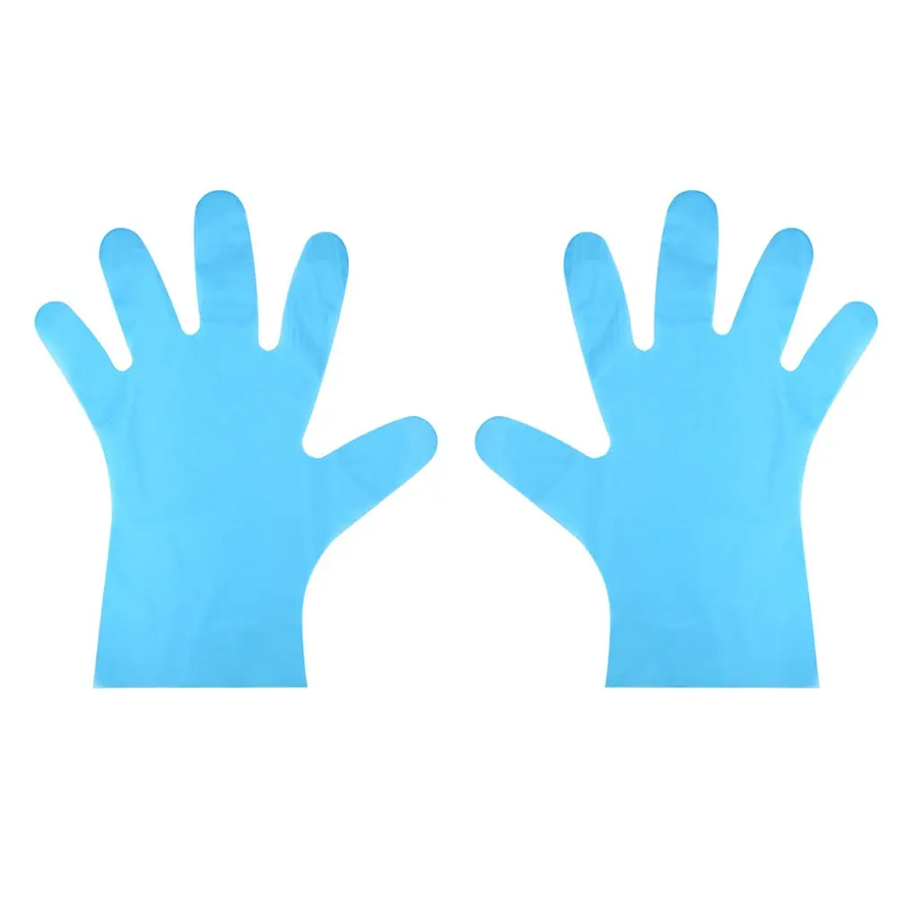 

100 PCS disposable gloves latex kitchen / work / rubber / garden nitrile gloves universal PVC gloves