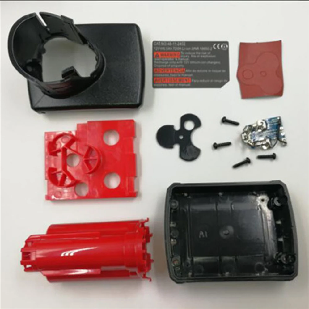 Корпус Корпуса Батареи Чехол PCB печатная плата этикетка наклейка для Milwaukee 12V