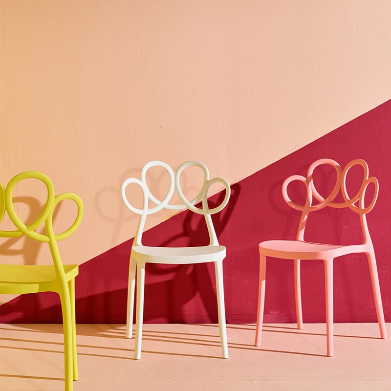 Modern Creative PP Plastic Chairs Dining for Rooms Restaurant Furniture Living Room Computer Kitchen |