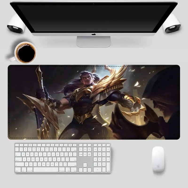 Popolar League of Legends коврик для мыши Tryndamere игровая клавиатура Настольный игровые