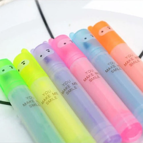 6 шт. мини-маркеры для подсветки | Канцтовары офиса и дома