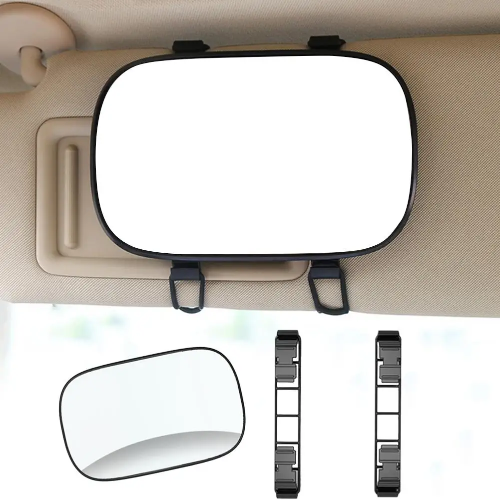 Автомобильный солнцезащитный козырек зеркало для макияжа косметическое