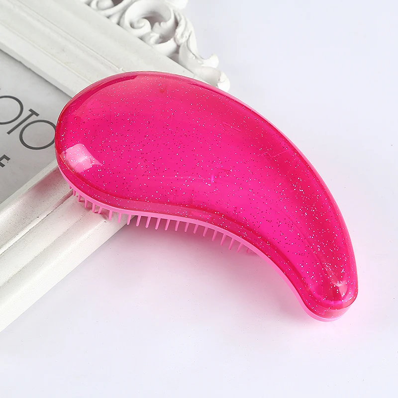 

Hot 1PC Magic Handle Hair Comb Anti Static Massage Hair Brush Detangle Shower Massage Hairbrush Combs Salon Hair Styling Tool