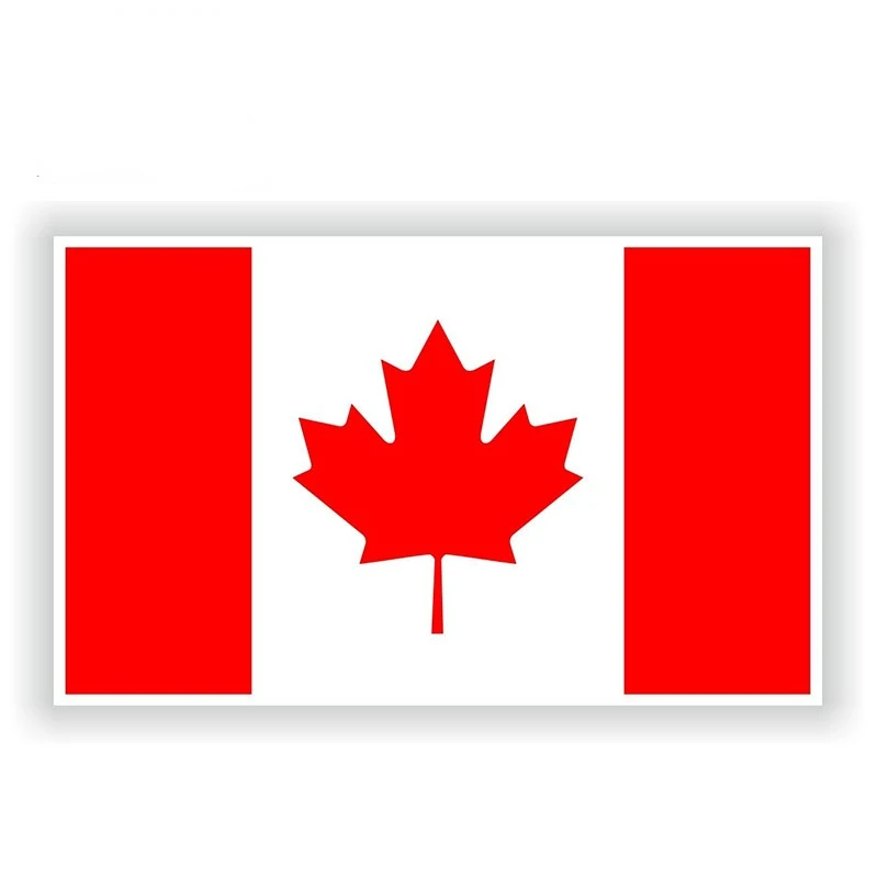 Автомобильные наклейки креативные с канадским флагом автомобиль мотоцикл