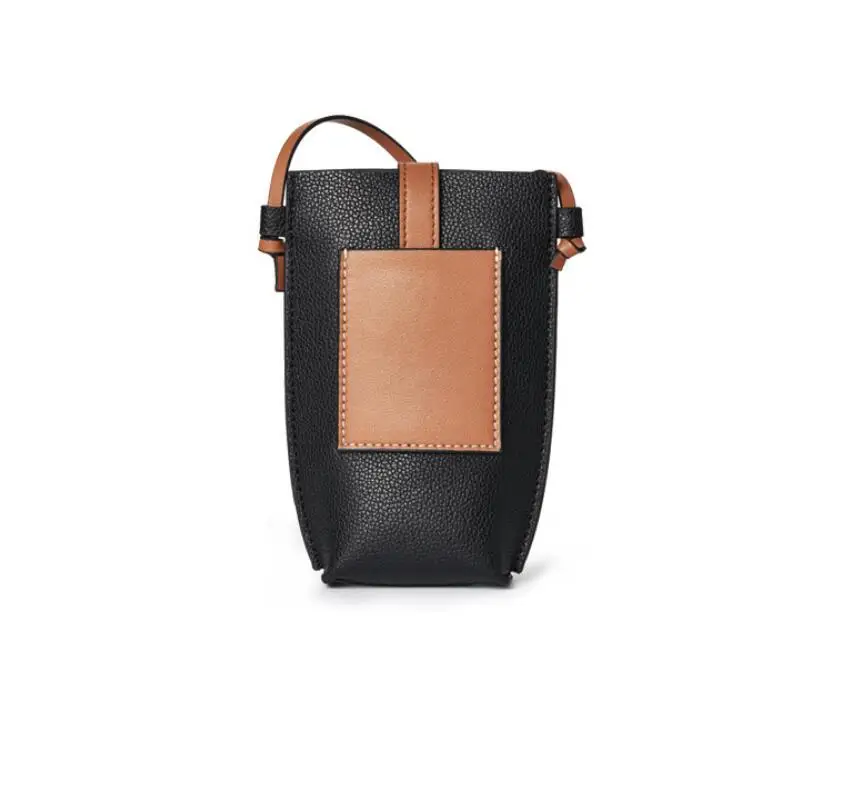 Мини-телефон сумки для женщин 2019 Дамская маленькая настоящая кожаная сумка через