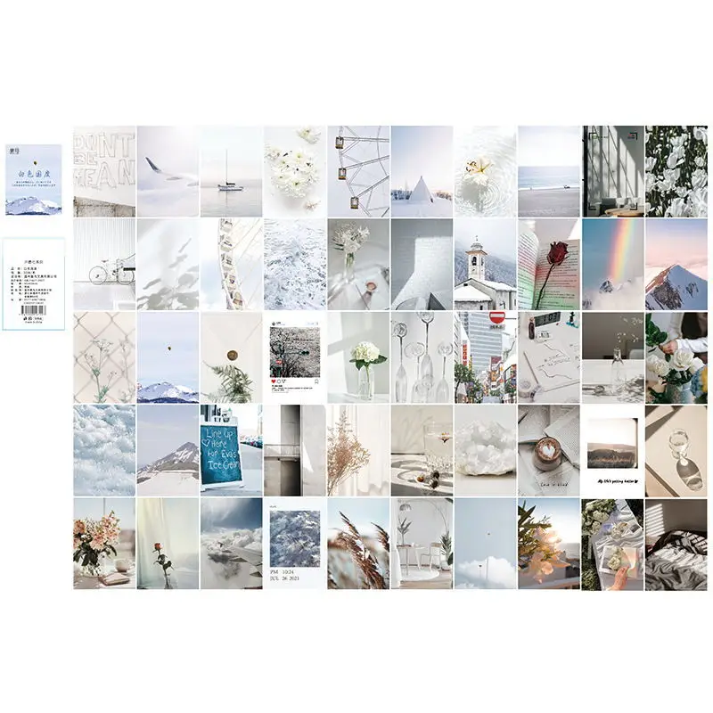 

Винтажная бумажная наклейка-книжка Mengtai 50 шт