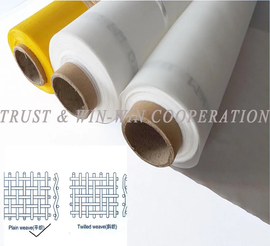 Бесплатная доставка! Полиэфирная сетчатая трафаретная печать с диаметром резьбы