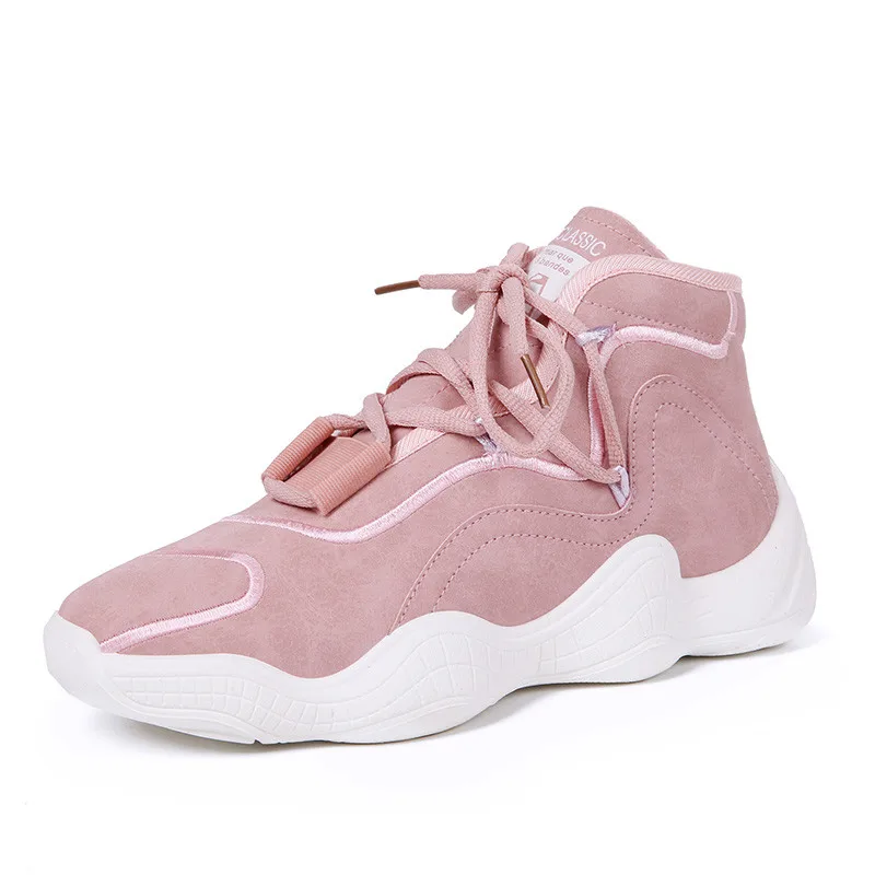 VSIOVRY Hot Sell High-Top Sneakers Women Suede Upper Breathable Walking Sports Fitness Shoes Comfortable Running for | Спорт и