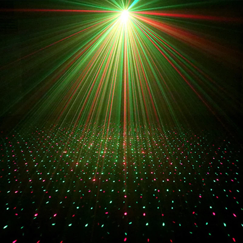 Движущееся небо Звезда лазерный проектор душ RGB Рождество светодиодный