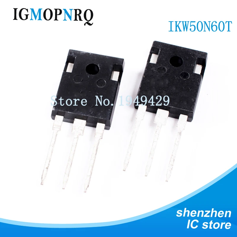 10 шт. K50T60 IKW50N60T TO 247 50A/600V IGBT полевой эффект Triode new в наличии|Интегральные схемы| |