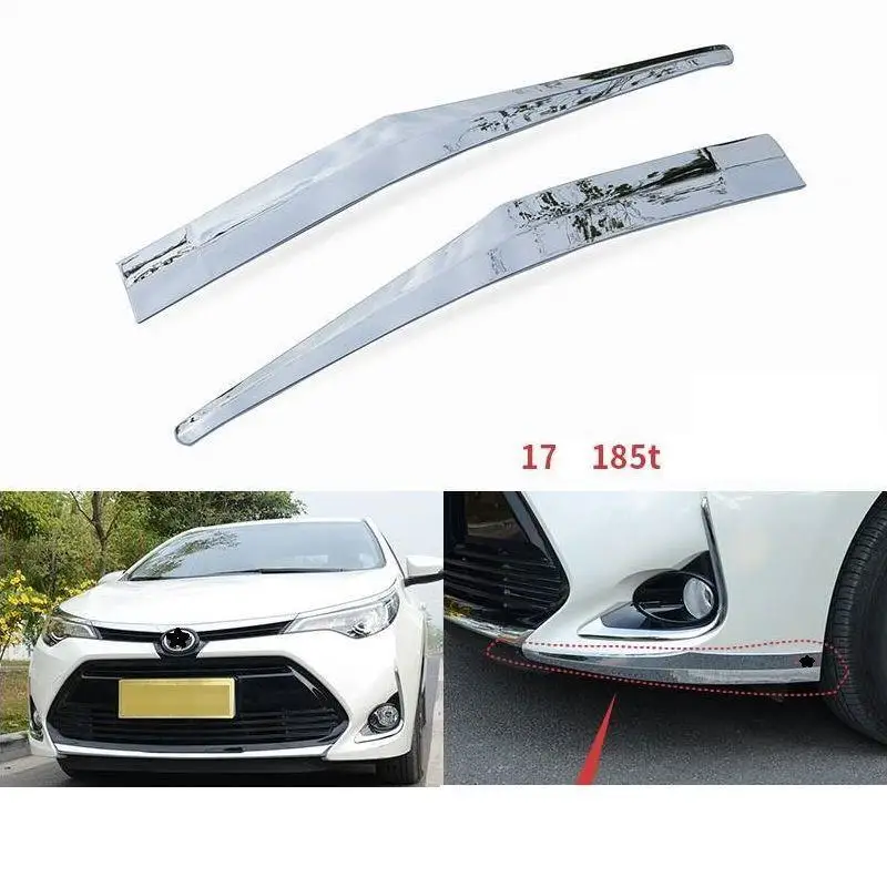 Автомобильный хромированный Модифицированный корпус передний бампер решетка