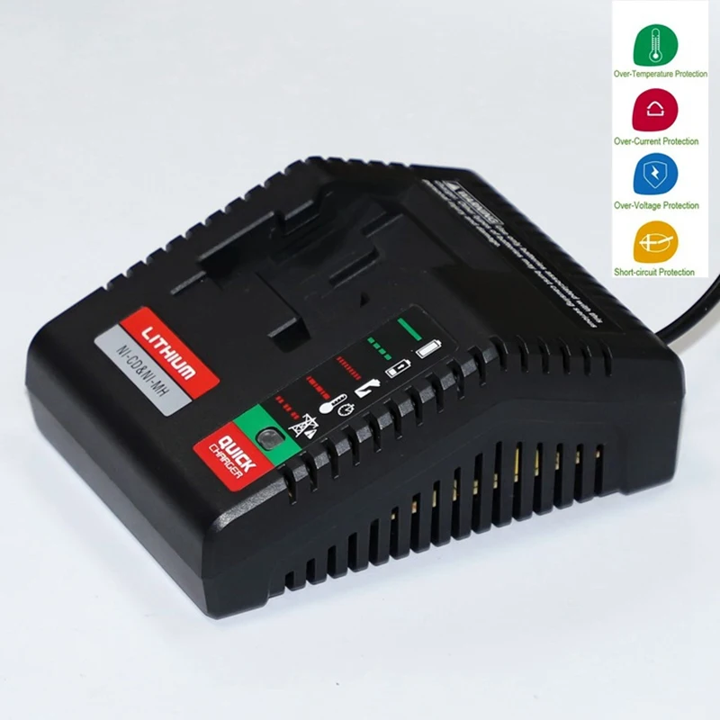 Freeshippig PCMVC PCLMVC PCXMVC Liion nickel-cadmium Battery Charger For Porter Cable Stanley 18V PC18B-2 PC18BLX PC489N | Электроника
