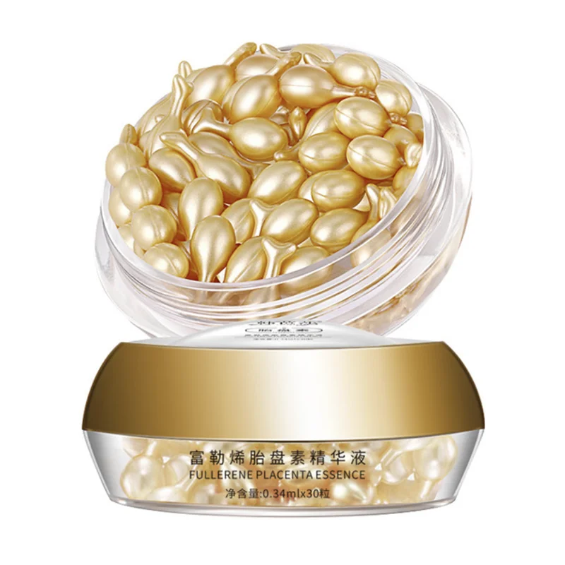 

30 шт./флакон, Женская Сыворотка для лица, крем для лица против морщин, отбеливающий, антивозрастной, увлажняющая, против морщин удаление, ухо...