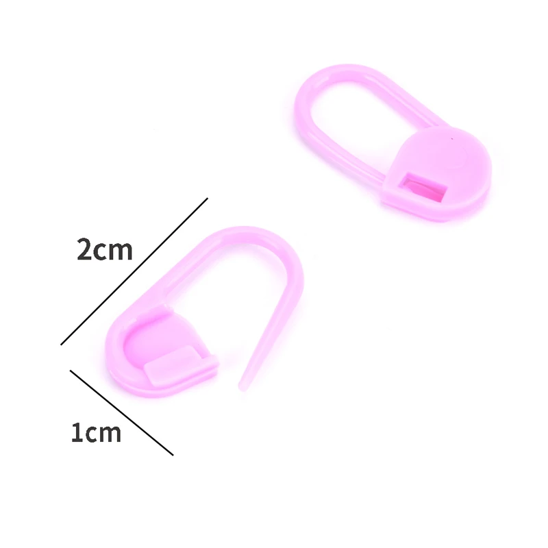 30 шт. вязание крючком переплетение рукоделие Блокировка Ститч игла зажим маркеры