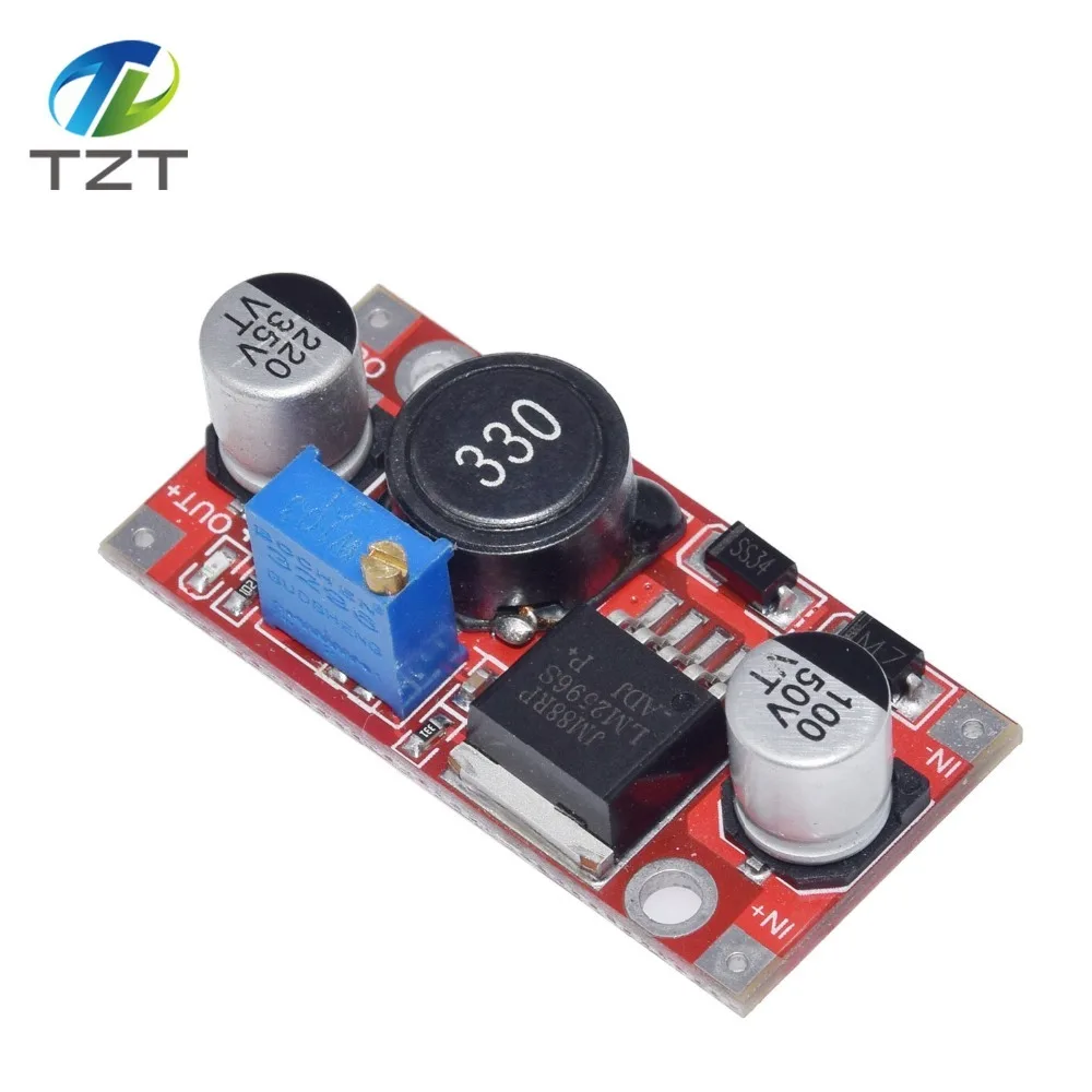 LM2596HVS LM2596, модуль источника питания с DC-DC бак 3A настраиваемый понижающий модуль-регулятор ультра LM2596S понижающий 24V переключатель 12V 5V 3В