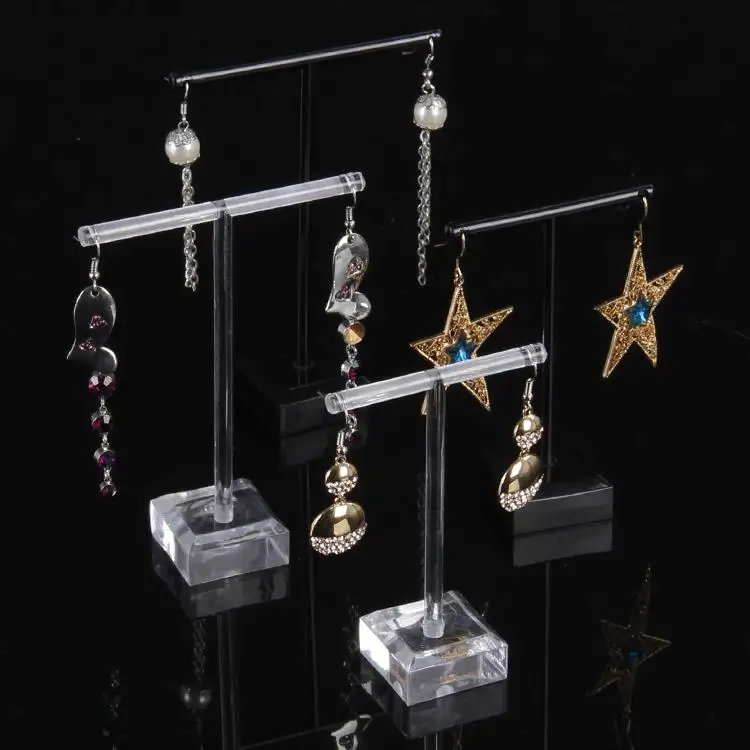 

10 Sets Acrylic Earring Display Case Earring Holder Earring Organizer Stand Jewellery Display Jewelry Case 2pcs/set