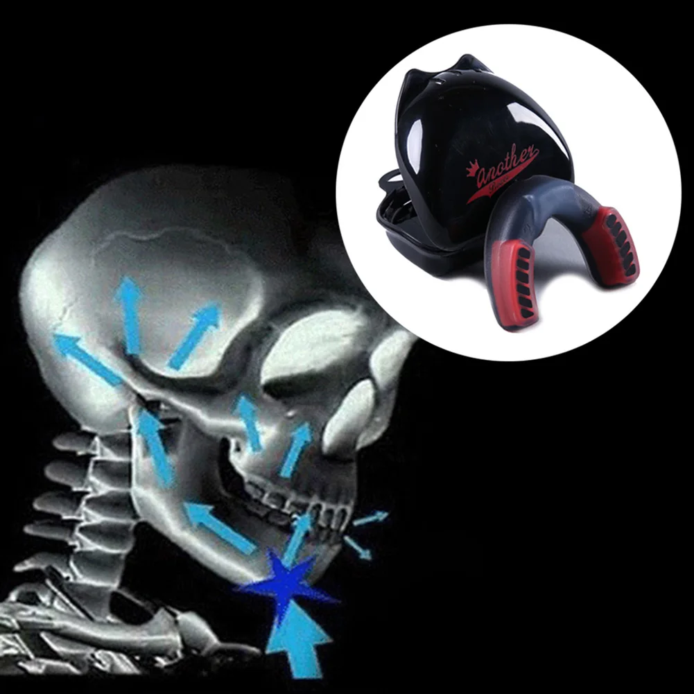 

Best Brand new Hot sale Mouthguard Basketball Protector Safe Tooth Brace Tooth guard Warm bite Adults Children