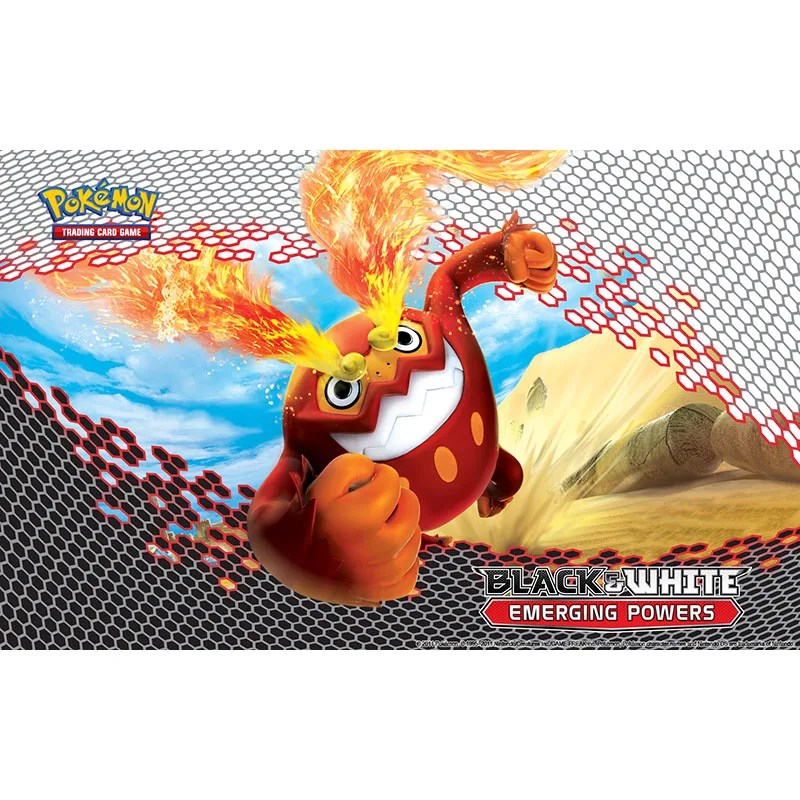 

Bandai Pokemon Trading Card Game Playmat Monsters Crawdaunt Mouse Mat Pad Foam Board Gaming Toys for Children