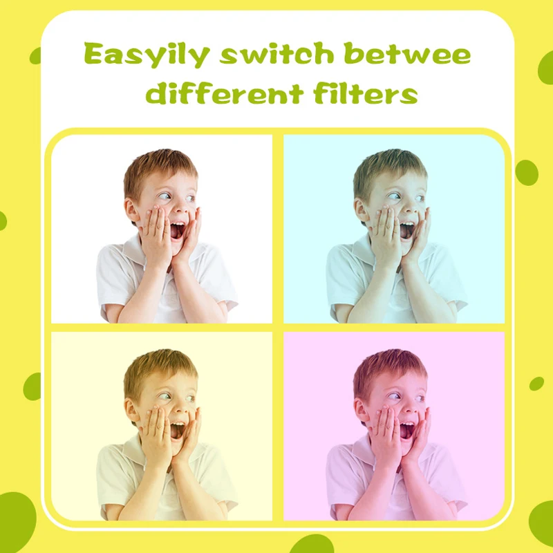 

Children Mini Camera 2 Inch HD Screen Rechargeable Digital Photo Video Camera 1080P 8MP Kids Camera For Children Birthday Gifts