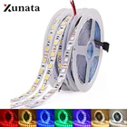 Epistar Chip SMD 5050 RGB Светодиодная лента 12 В постоянного тока, сверхяркая гибкая лента, светодиодсветильник ПА естественного белогоКрасногозеленогосинего цвета 5 м