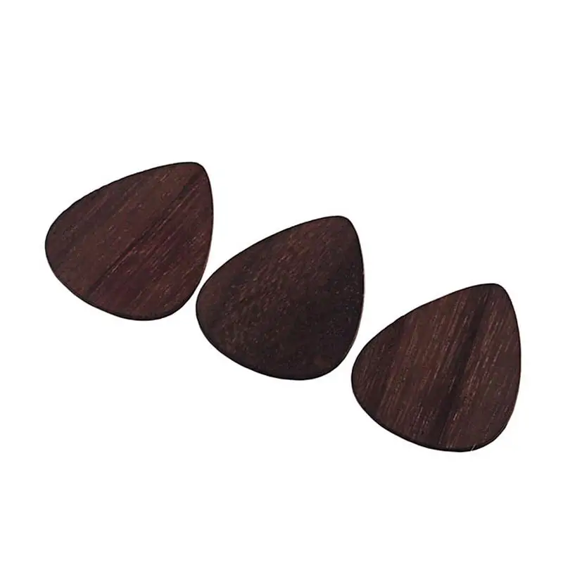 3pcs Guitar Pick Durable Prime Wooden Parts for Bass | Спорт и развлечения